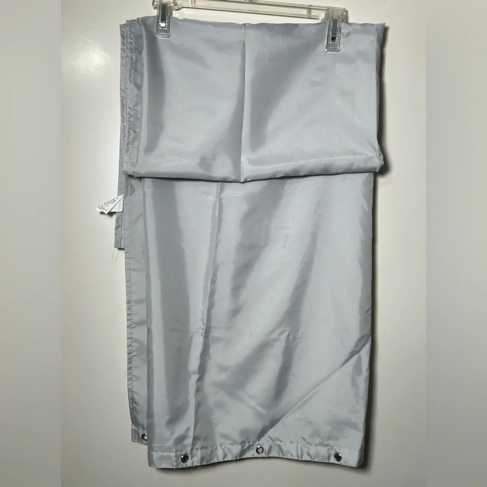 Splash Shower Curtain Grey Blue